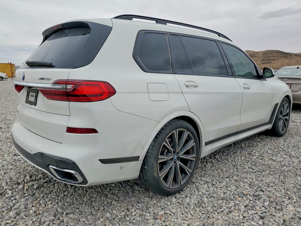2019 BMW X7 VIN 5UXCW2C54KL083298 COPART salvage auction — SIDE, Nv - Salvage Title, sold $500 on 2026-07-01 (photo 3)