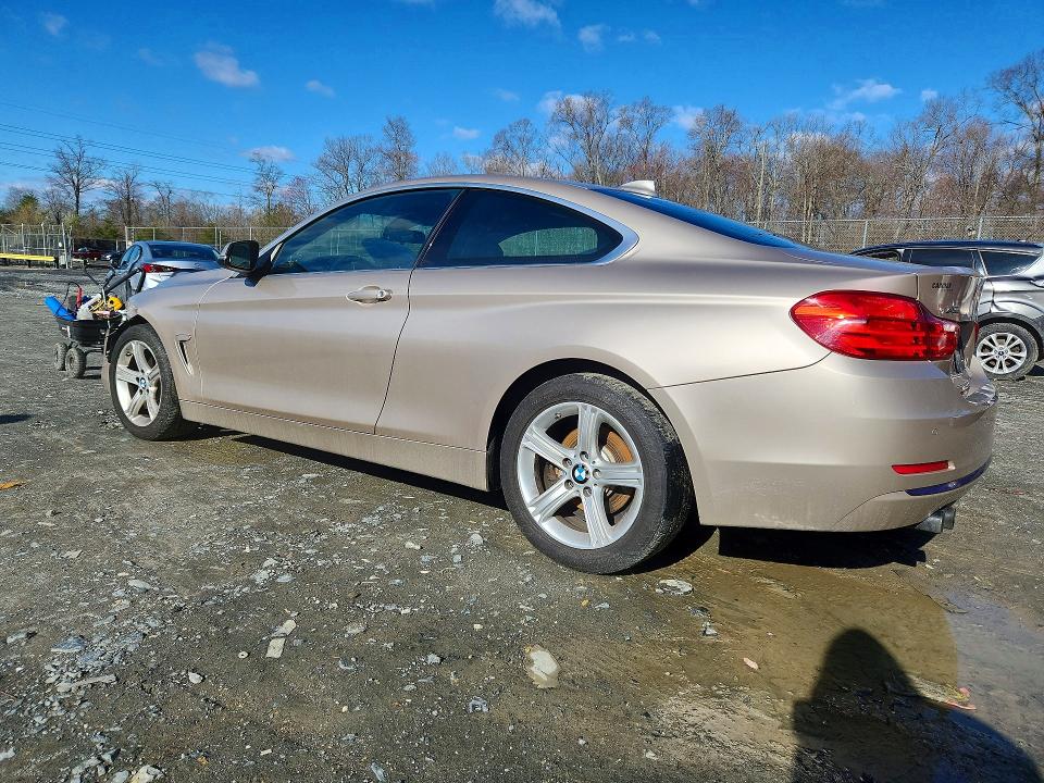 2016 BMW 4er VIN WBA3N9C50GK250375 COPART salvage auction — FRONT END, Md - Cert Of Salvage > 75% Damage, sold $2,250 on 2026-07-07 (photo 2)