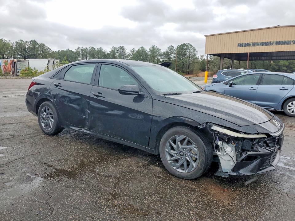 2024 Hyundai Elantra VIN KMHLM4DJ7RU102411 COPART salvage auction — FRONT END, Id - Salvage Certificate Of Title, sold $7,200 on 2026-07-06 (photo 4)