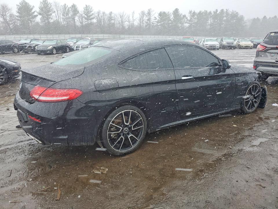 2021 Mercedes-benz C-klasse VIN W1KWJ8DB8MG067045 COPART salvage auction — FRONT END, Md - Cert Of Salvage > 75% Damage, sold $11,900 on 2026-07-13 (photo 3)