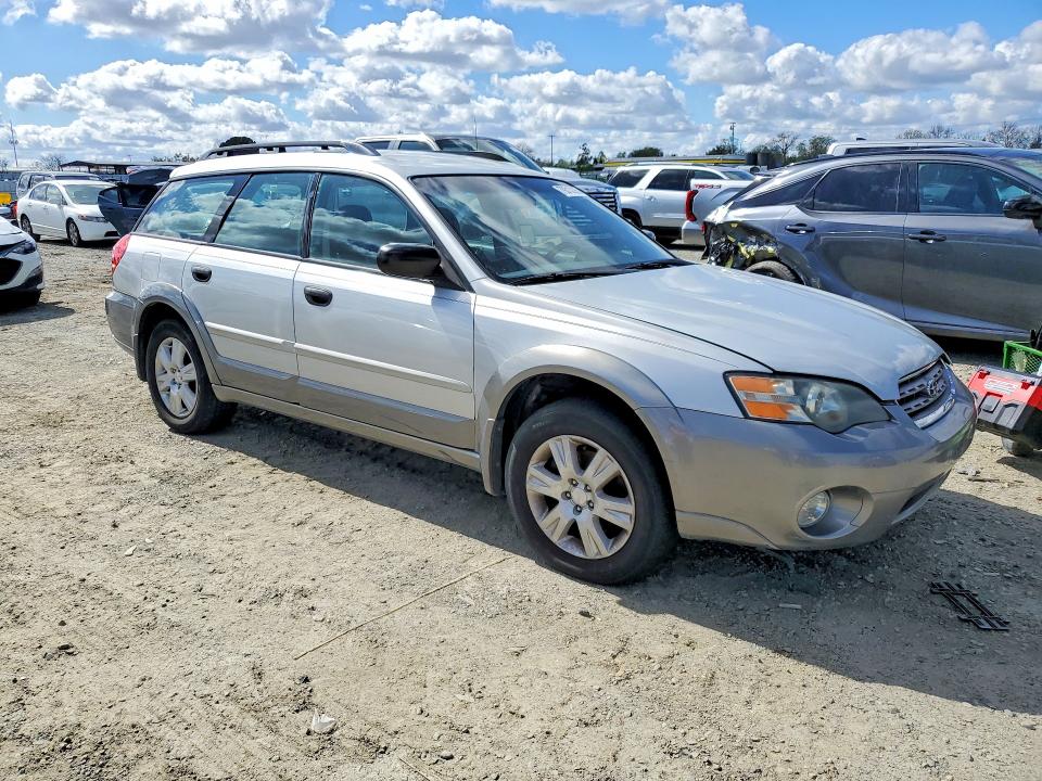 2005 Subaru LEGACY VIN 4S4BP61CX57330125 COPART salvage auction — MECHANICAL, Ca - Dis/Dlr/Exp Only Clean Title (P), sold $325 on 2026-09-08 (photo 4)