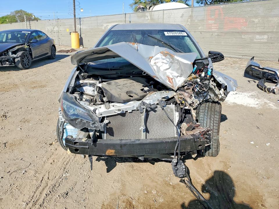 2019 Toyota Corolla VIN 5YFBURHE6KP949711 COPART salvage auction — FRONT END, Ca - Salvage Certificate, sold $1,300 on 2026-07-21 (photo 5)
