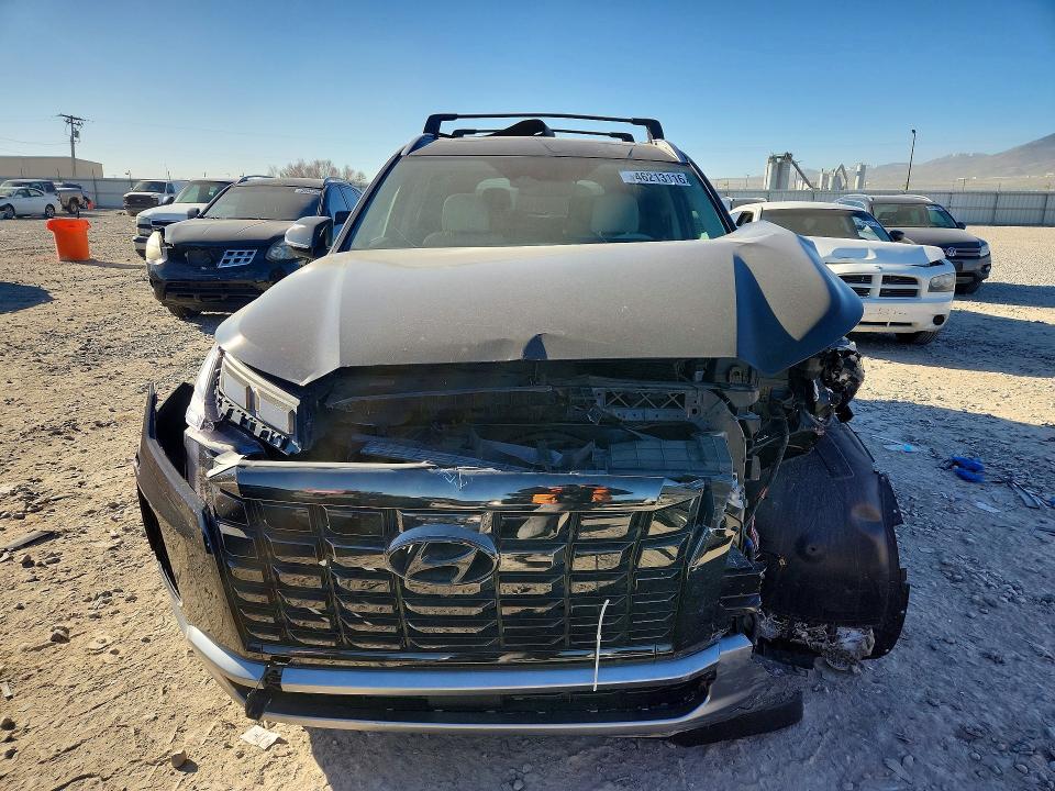 2024 Hyundai Palisade VIN KM8R5DGE4RU730965 COPART salvage auction — FRONT END, Ut - Salvage Certificate, sold $7,100 on 2026-07-31 (photo 5)