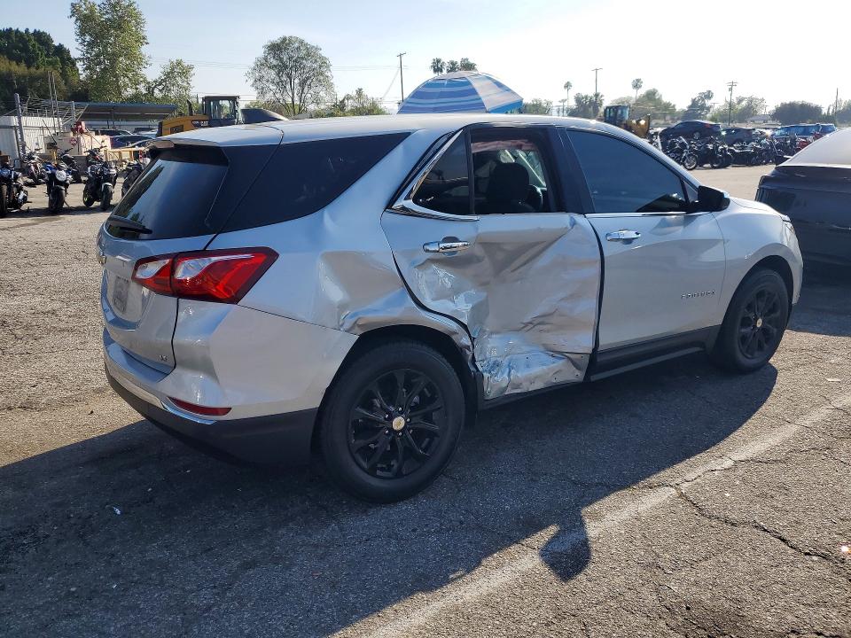 2020 Chevrolet Equinox VIN 2GNAXJEV5L6232137 COPART salvage auction — SIDE, ID - SALVAGE CERTIFICATE OF TITLE, sold $2,750 on 2026-07-02 (photo 3)
