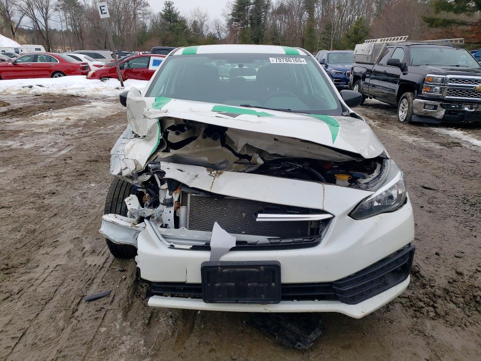 2020 Subaru Impreza VIN 4S3GTAB60L3717448 COPART salvage auction — FRONT END, Ma - Cert Of Title-Salvage, sold $950 on 2026-07-27 (photo 5)