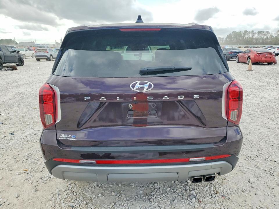 2024 Hyundai Palisade VIN KM8R54GE2RU670118 COPART salvage auction — FRONT END, Tx - Certificate Of Title, sold $375 on 2026-07-28 (photo 6)
