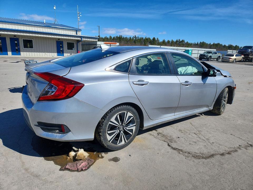 2018 Honda Civic VIN JHMFC1F74JX025244 COPART salvage auction — FRONT END, Me - Cert Of Title-Salvage Collisio, sold $575 on 2026-07-15 (photo 3)