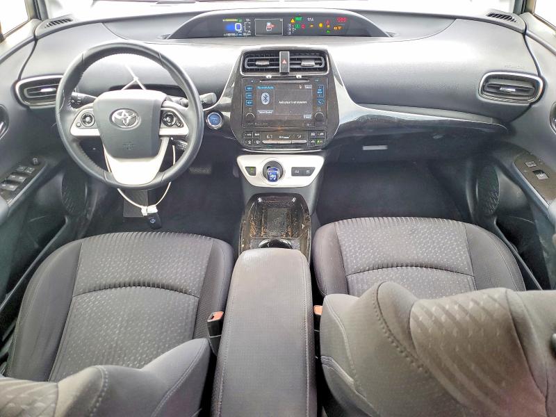 2018 Toyota Prius VIN JTDKARFU1J3551686 COPART salvage auction — FRONT END, CT - CERT OF TITLE-SALVAGE, sold $450 on 2026-07-28 (photo 8)