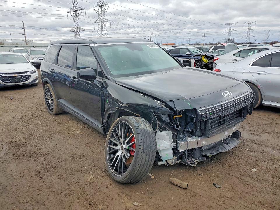 2026 Hyundai Palisade VIN KM8RF5S20TU082712 COPART salvage auction — FRONT END, Il - Salvage Certificate, sold $17,000 on 2026-07-02 (photo 4)