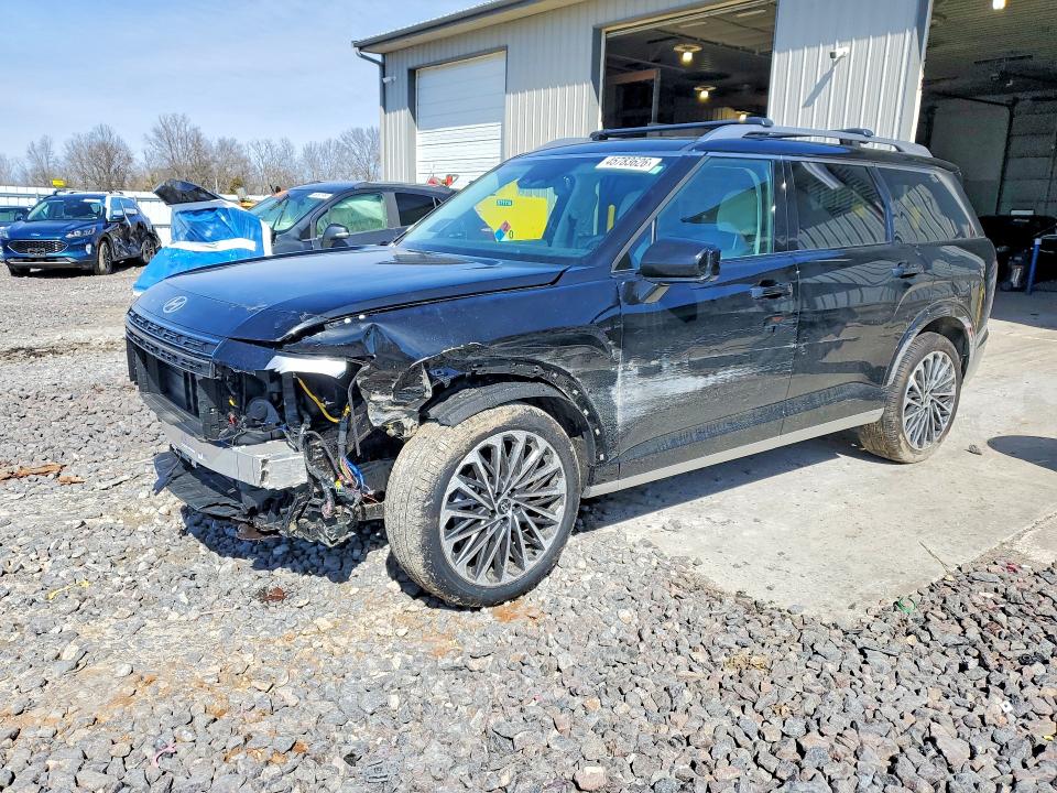 2026 Hyundai Palisade VIN KM8RMES29TU033790 COPART salvage auction — FRONT END, Id - Salvage Certificate Of Title, sold $20,300 on 2026-07-07 (photo 1)
