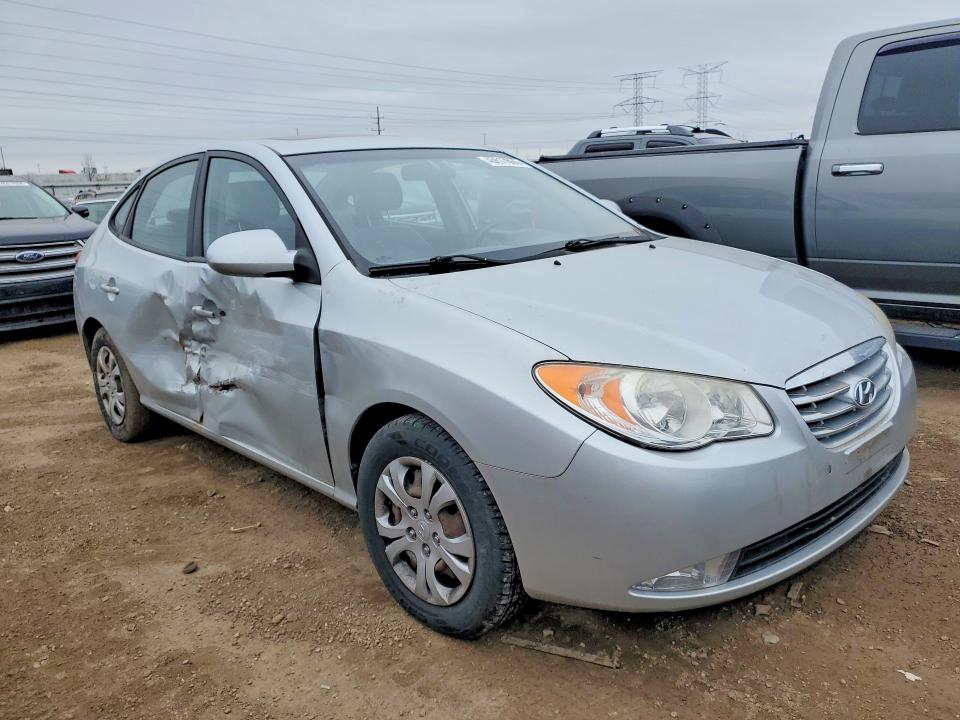 2010 Hyundai Elantra VIN KMHDU4AD8AU097744 COPART salvage auction — SIDE, Il - Salvage Certificate, sold $300 on 2026-07-16 (photo 4)