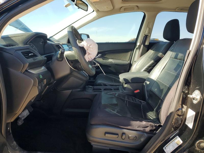 2016 Honda Cr-v VIN 3CZRM3H54GG700231 COPART salvage auction — FRONT END, Tx - Salvage Vehicle Title, sold $70 on 2026-07-02 (photo 7)
