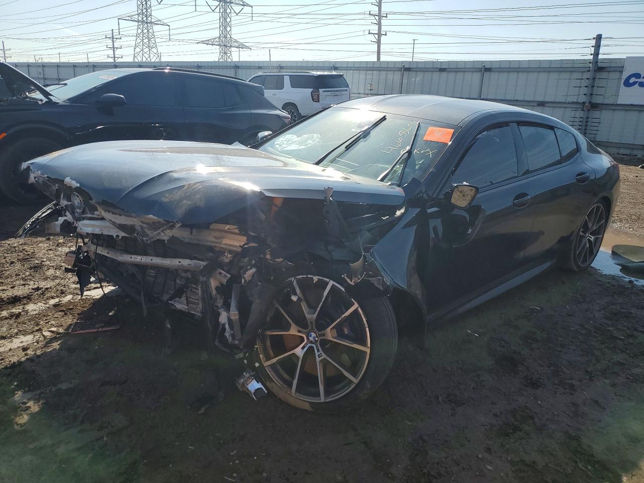 2020 BMW M8 VIN WBAGV8C06LCE23078 — COPART salvage auction photo
