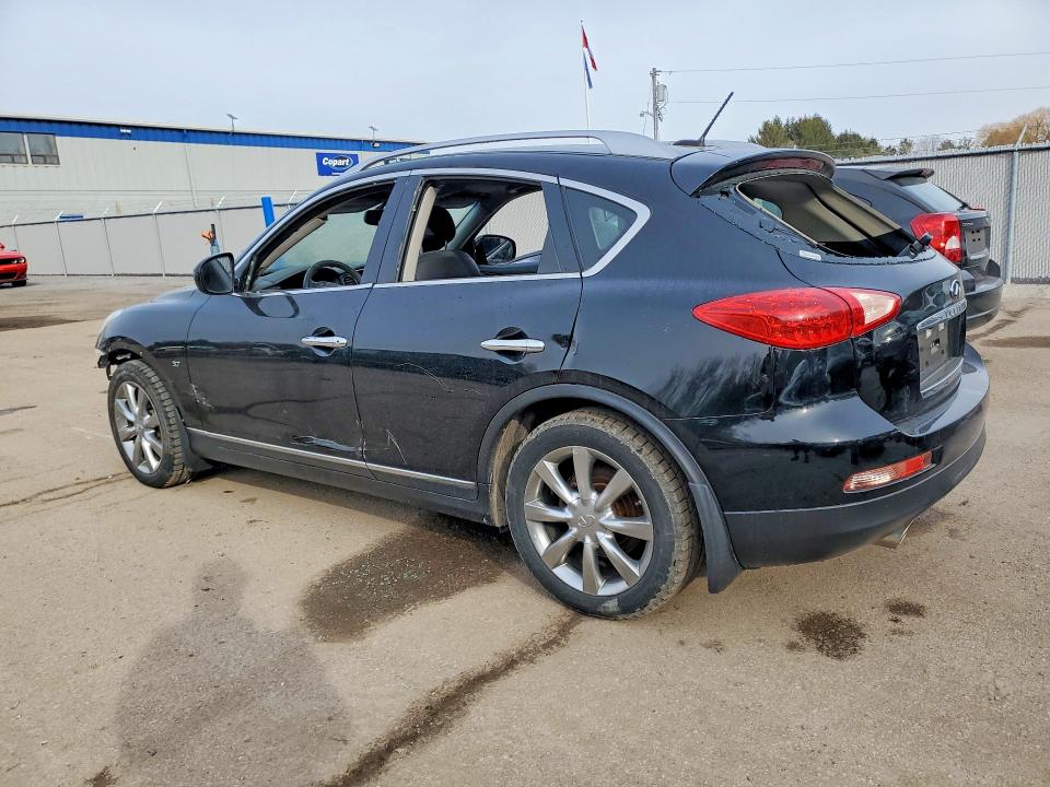 2015 Infiniti Qx50 VIN JN1BJ0HR1FM772116 COPART salvage auction — VANDALISM, On - Permit No Brand - Unfit, sold $1,500 on 2026-07-08 (photo 2)