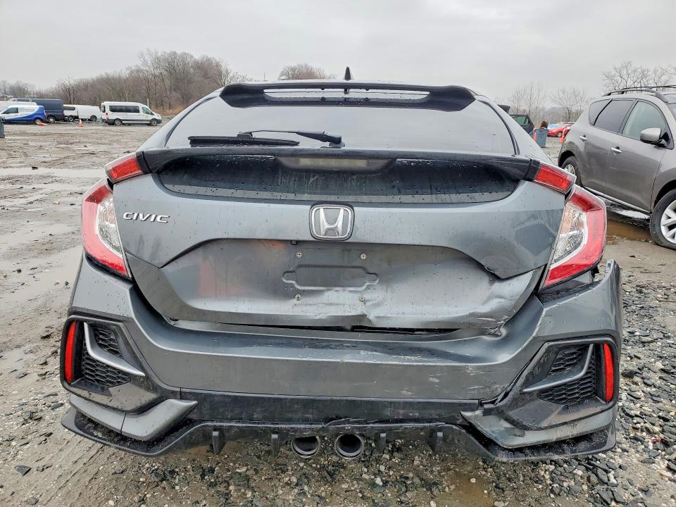2020 Honda Civic VIN SHHFK7H41LU404305 COPART salvage auction — FRONT END, Md - Cert Of Salvage > 75% Damage, sold $125 on 2026-07-21 (photo 6)