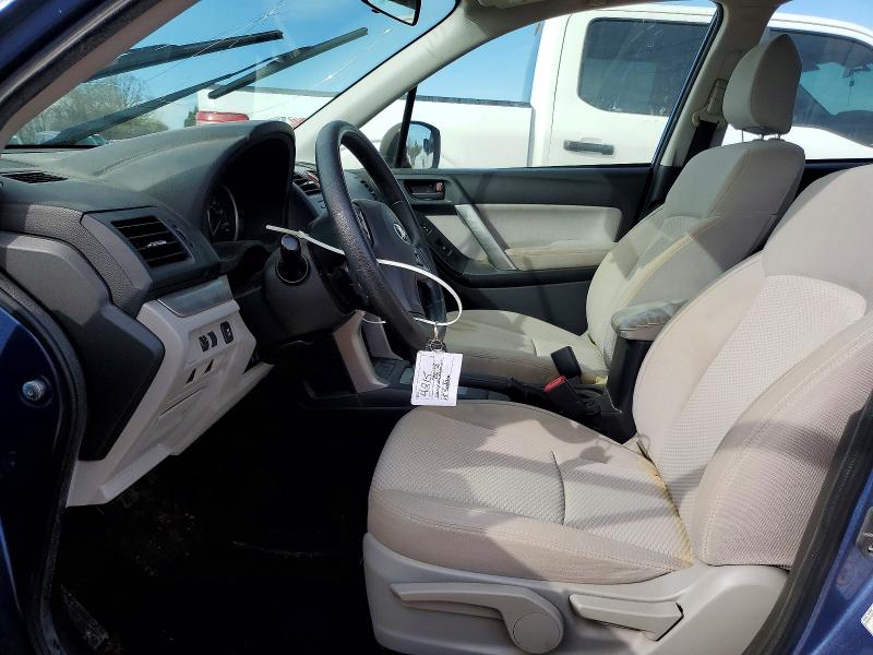 2015 Subaru Forester VIN JF2SJAAC9FH583488 COPART salvage auction — FRONT END, Nc - Salvage Certificate Of Title, sold $1,050 on 2026-07-13 (photo 7)