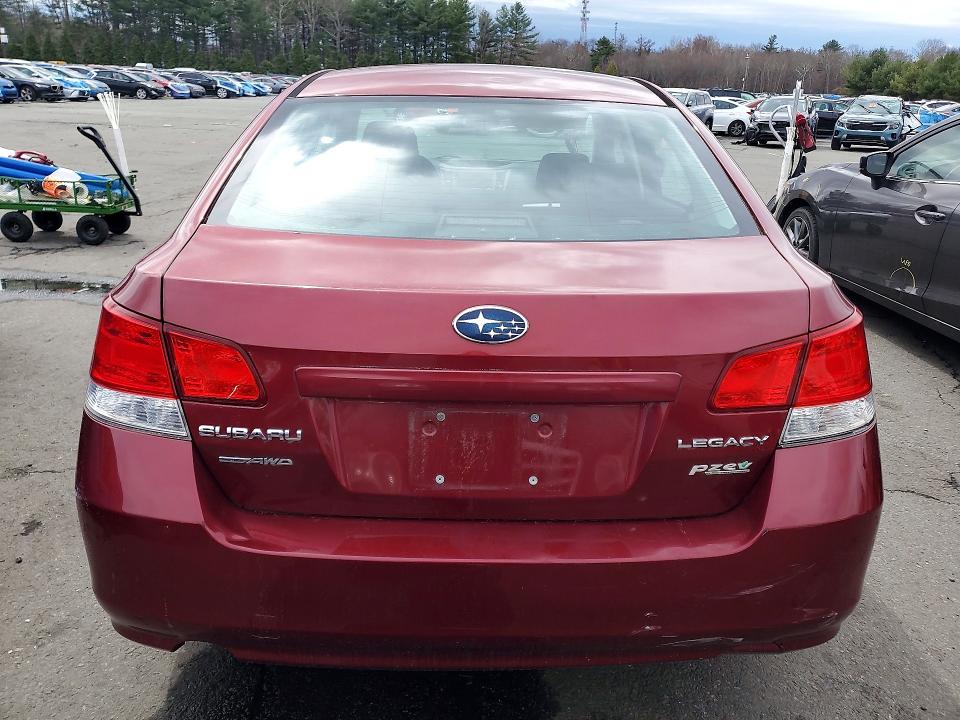 2013 Subaru LEGACY VIN 4S3BMBG66D3045130 COPART salvage auction — FRONT END, Wv - Salvage Certificate, sold $725 on 2026-07-02 (photo 6)