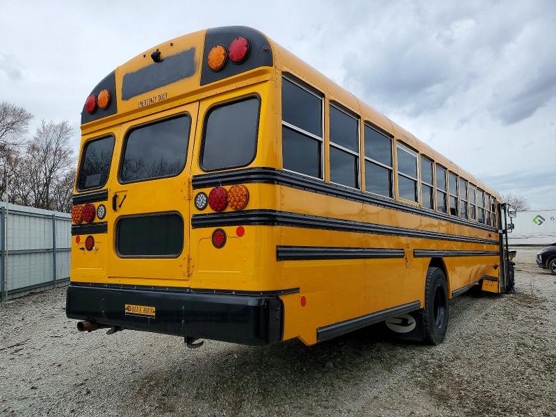 2026 Blubird School bus / transit bus VIN 1BAKGCJH9TF819434 COPART salvage auction — FRONT END, IN - CERT OF TITLE-SALVAGE TITLE, sold $7,100 on 2026-07-09 (photo 4)