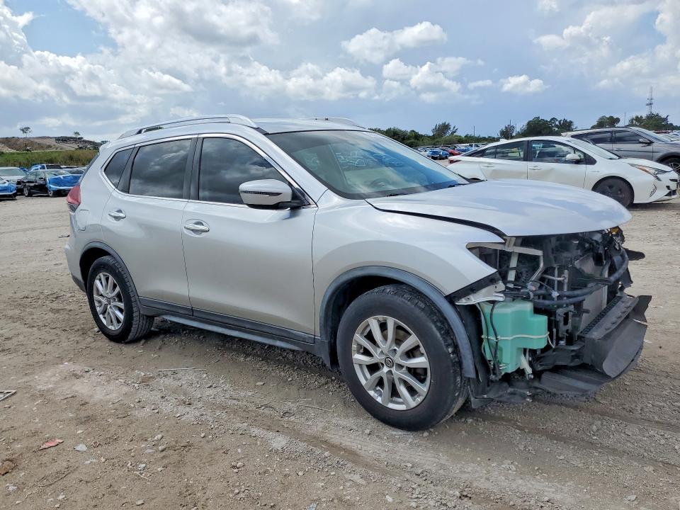 2019 Nissan Rogue VIN KNMAT2MT2KP552492 COPART salvage auction — FRONT END, Fl - Cert Of Title Slvg Rebuildable, sold $1,400 on 2026-07-23 (photo 4)