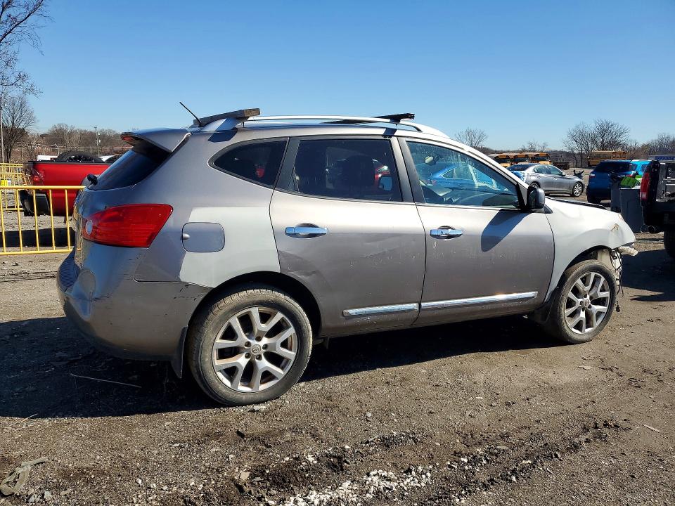 2011 Nissan Rogue VIN JN8AS5MV1BW678259 COPART salvage auction — FRONT END, MD - PARTS ONLY-NO TITLE LETTER, sold $375 on 2026-07-16 (photo 3)