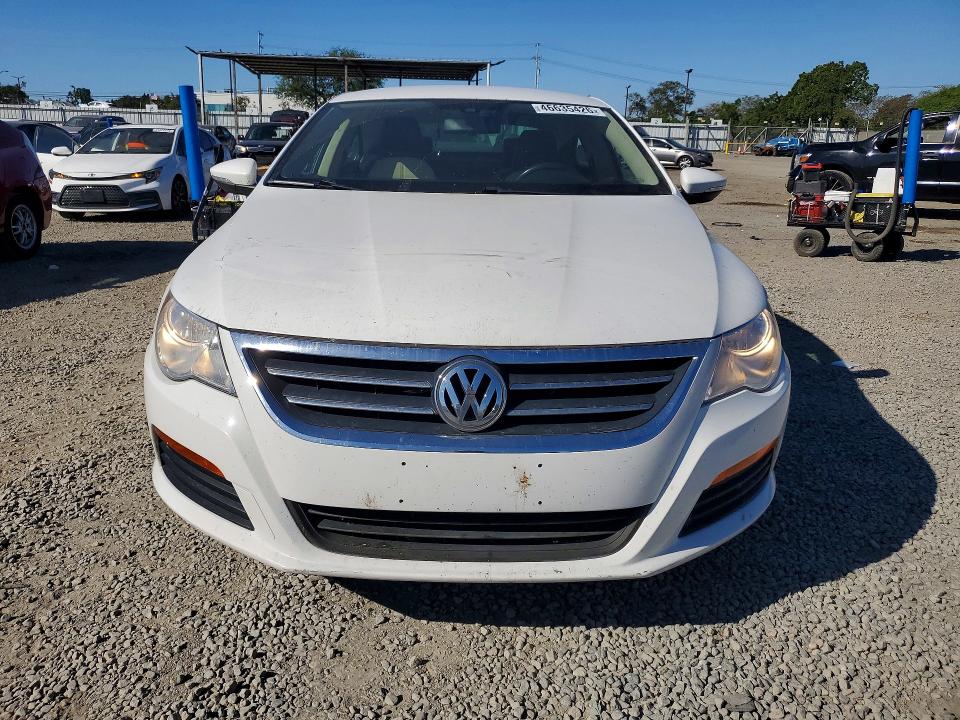 2012 Volkswagen Passat cc VIN WVWMP7AN2CE543230 COPART salvage auction — FRONT END, Ca - Dis/Dlr/Exp Only Clean Title, sold $125 on 2026-07-21 (photo 5)