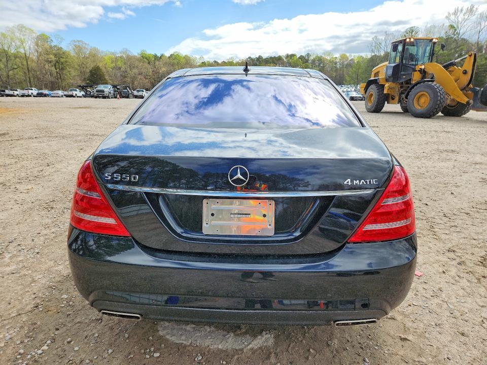 2010 Mercedes-benz S-klasse VIN WDDNG8GB4AA312511 COPART salvage auction — FRONT END, Nc - Salvage Certificate Of Title, sold $275 on 2026-07-31 (photo 6)