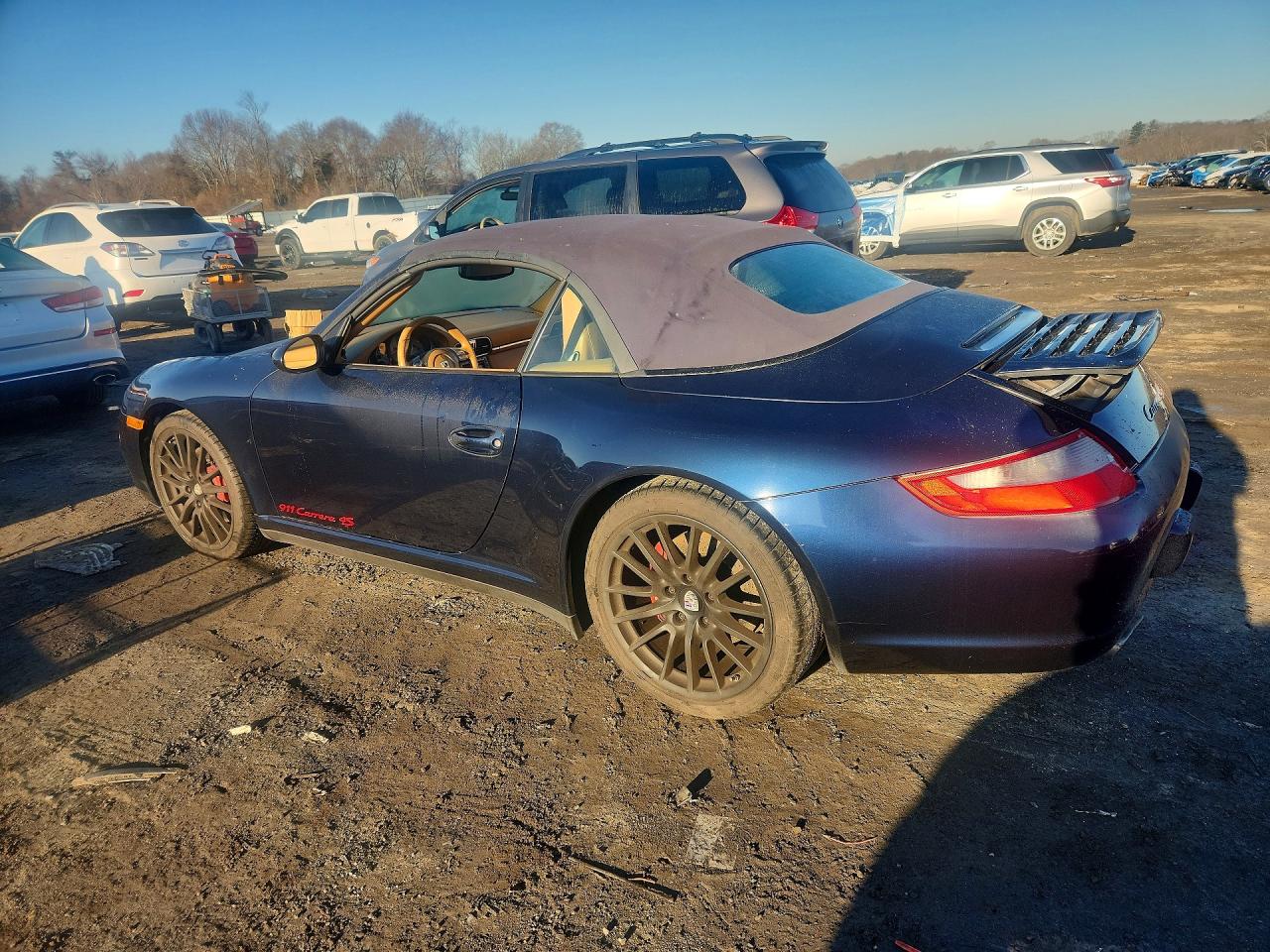 2007 Porsche 911 VIN WP0CB29977S775298 COPART salvage auction — Water/Flood, FL - CERT OF TITLE-FLOOD & REBUILT, sold $14,400 on 2026-04-08 (photo 2)