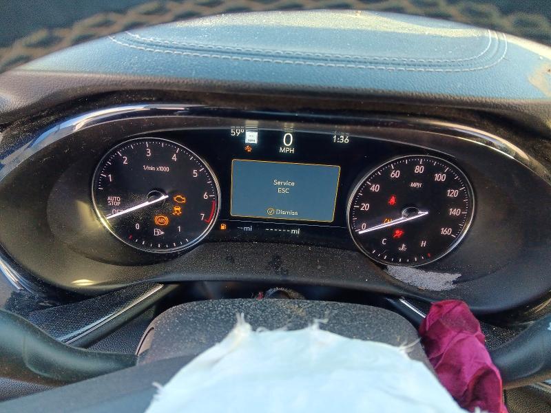 2021 Buick Envision VIN LRBFZNR44MD100330 COPART salvage auction — FRONT END, AK - BILL OF SALE- SALVAGE, sold $25 on 2026-07-28 (photo 9)