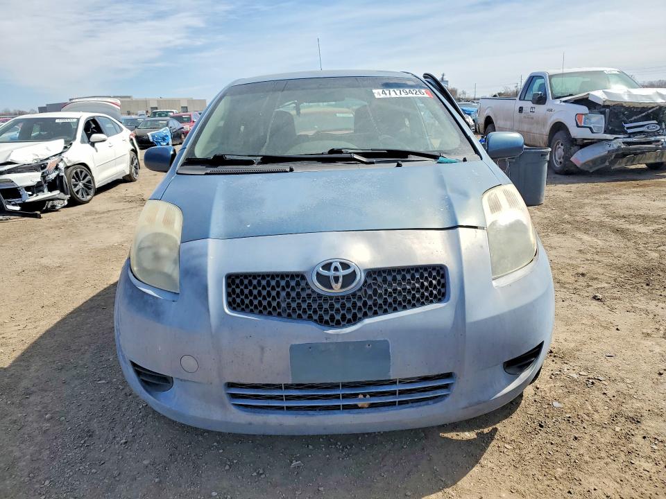 2007 Toyota Yaris VIN JTDJT923875091622 COPART salvage auction — SIDE, Ia - Cert Of Title-Salvage Title, sold $1,050 on 2026-07-06 (photo 5)