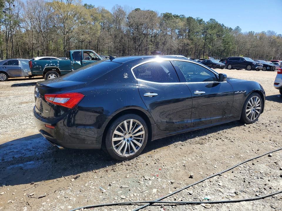 2015 Maserati Ghibli VIN ZAM57RTA3F1135384 COPART salvage auction — FRONT END, GA - CERT OF TITLE-SALVAGE, sold $3,050 on 2026-07-31 (photo 3)