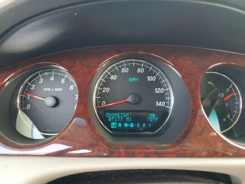 2008 Buick Lucerne VIN 1G4HD57278U114105 COPART salvage auction — SIDE, Il - Salvage Certificate, sold $1,700 on 2026-07-09 (photo 9)