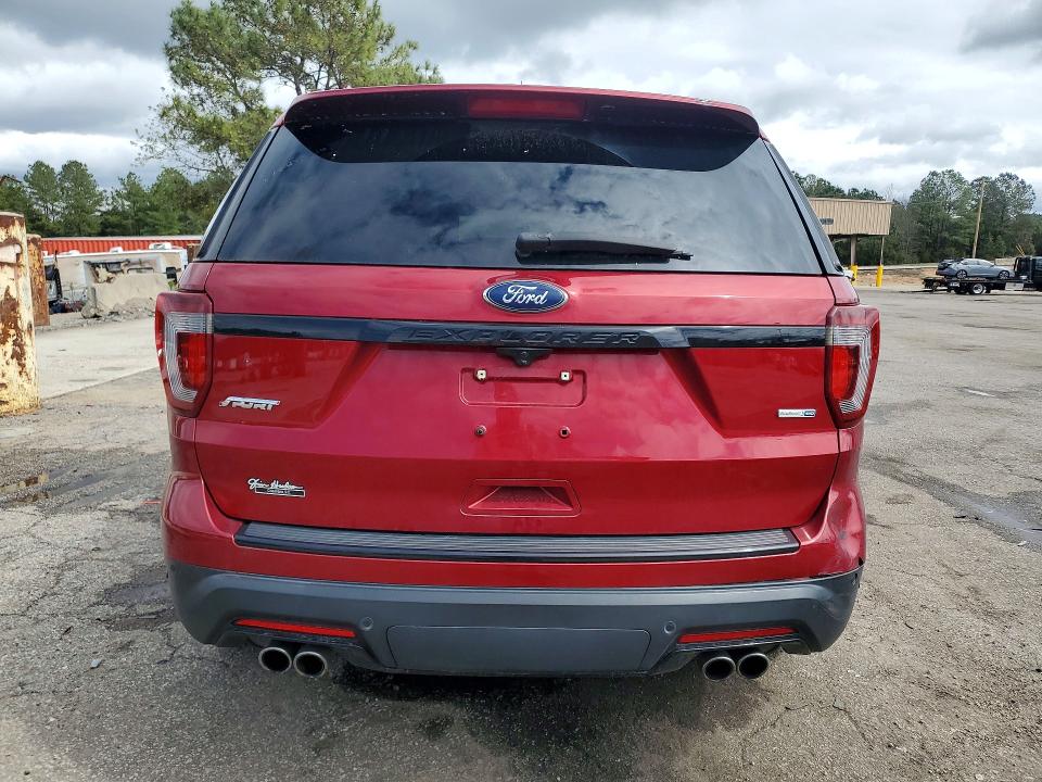 2018 Ford Explorer sport trac VIN 1FM5K8GT4JGC12211 COPART salvage auction — FRONT END, SC - CERTIFICATE OF TITLE, sold $3,400 on 2026-07-09 (photo 6)