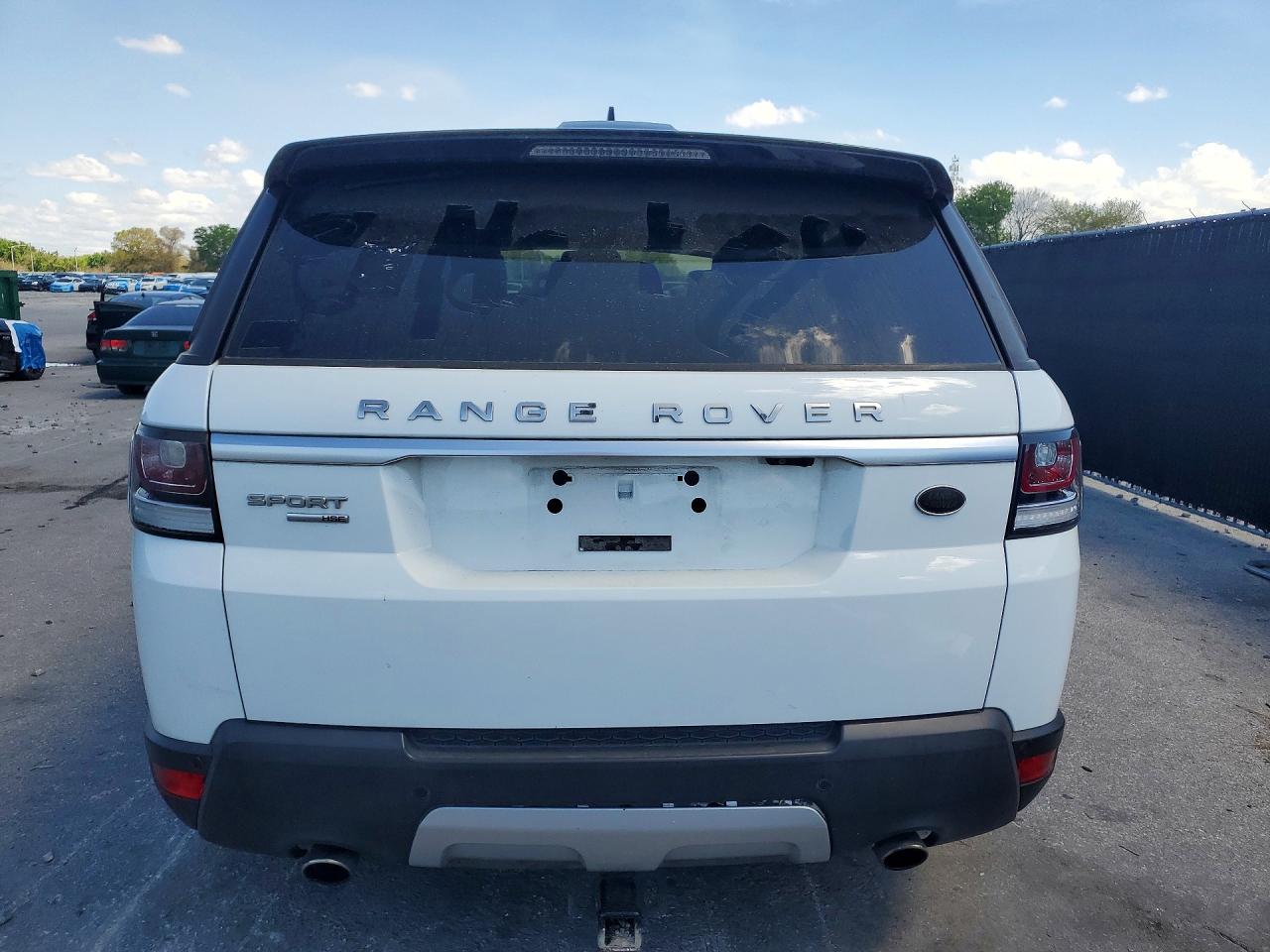 2016 Land Rover Range Rover Sport VIN SALWR2PF7GA659289 COPART salvage auction — Minor Dent/Scratches, FL - CERTIFICATE OF TITLE, sold $3,450 on 2026-06-30 (photo 6)