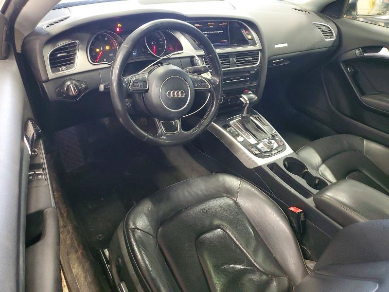 2014 Audi A5 VIN WAULFAFR8EA049615 COPART salvage auction — FRONT END, Nh - Certificate Of Title, sold $2,200 on 2026-07-09 (photo 8)
