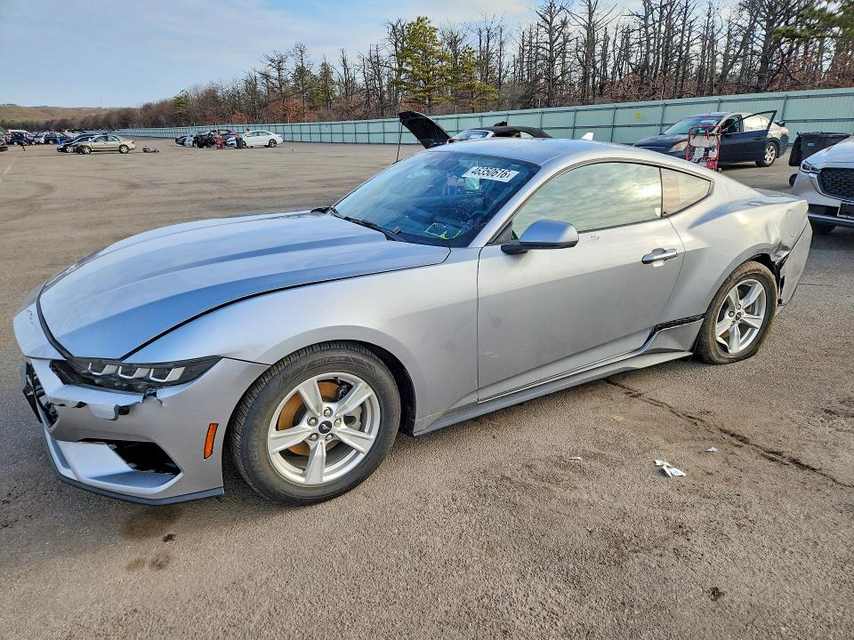 2024 Ford Mustang VIN 1FA6P8TH3R5110164 COPART salvage auction — REAR END, Ny - Mv907A-Parts Only, sold $8,000 on 2026-07-09 (photo 1)
