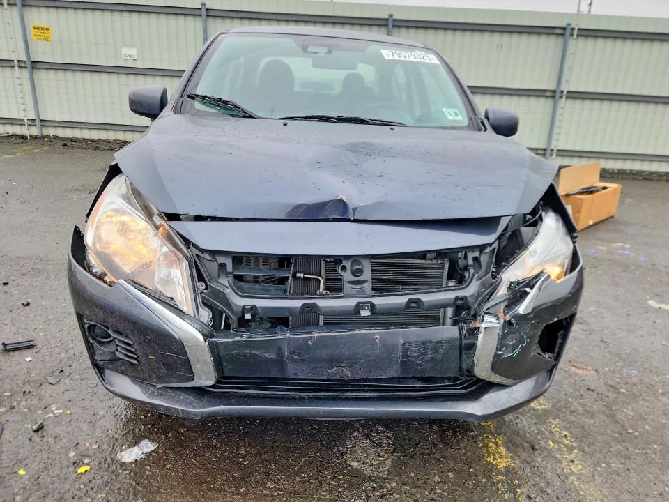 2024 Mitsubishi Mirage VIN ML32FUFJ1RHF12479 COPART salvage auction — FRONT END, PA - CERTIFICATE OF SALVAGE, sold $1,800 on 2026-07-28 (photo 5)