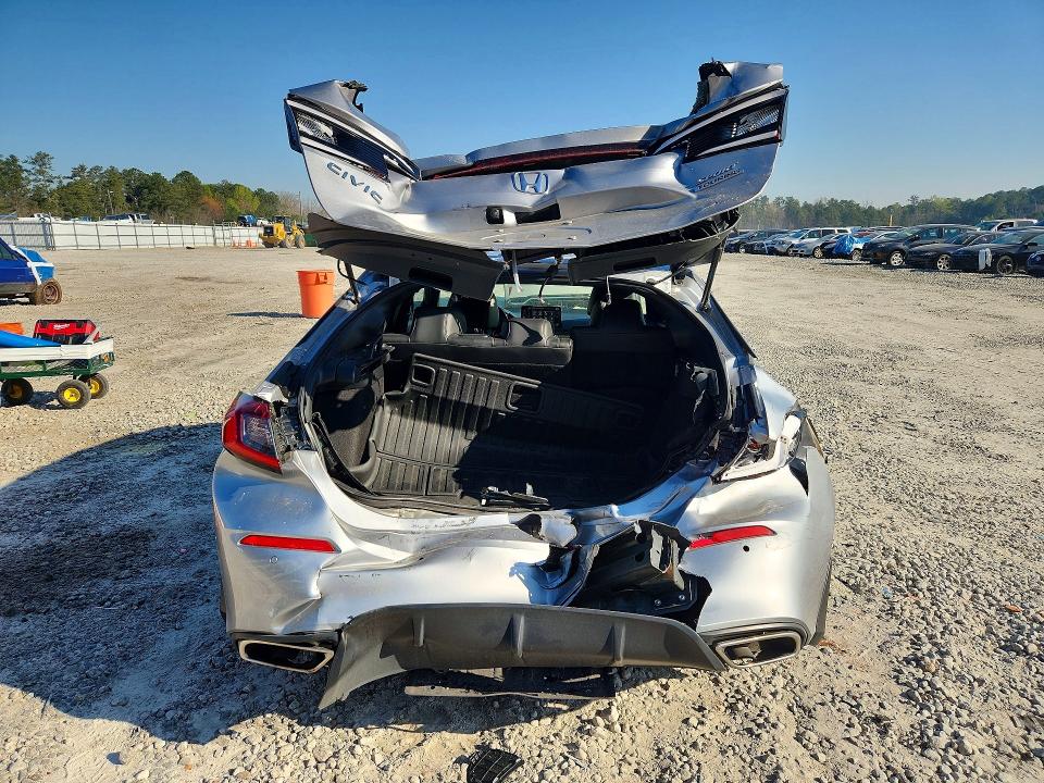 2024 Honda Civic VIN 19XFL1H8XRE007222 COPART salvage auction — REAR END, Ga - Cert Of Title-Salvage, sold $7,900 on 2026-07-09 (photo 6)