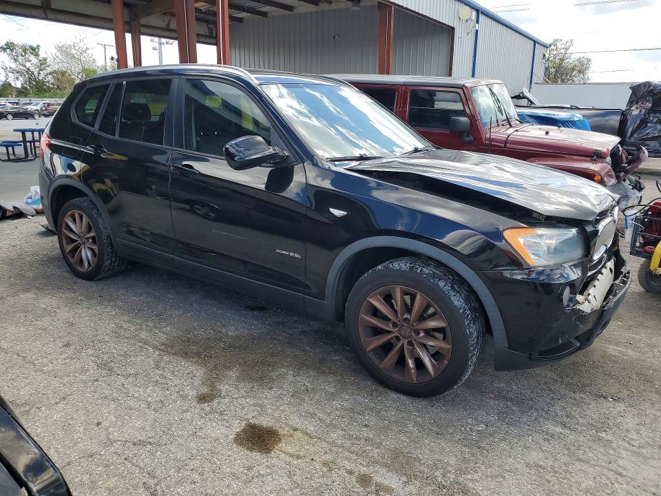 2014 BMW X3 VIN 5UXWX9C56E0D26847 COPART salvage auction — FRONT END, Salvage Title, sold $1,050 on 2026-07-17 (photo 4)