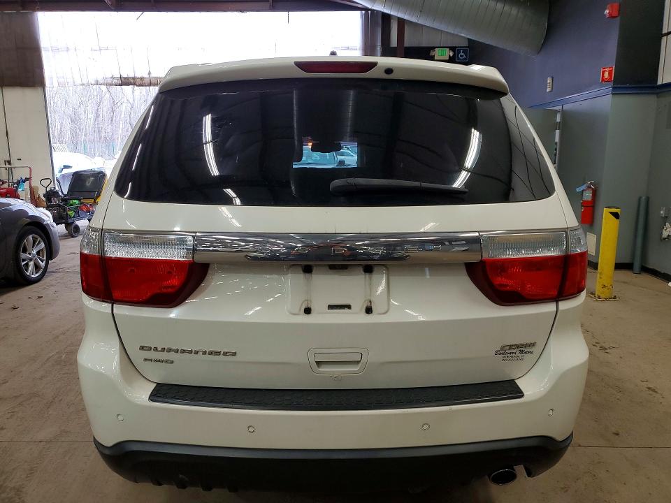 2011 Dodge Durango VIN 1D4RE4GG9BC725376 COPART salvage auction — MINOR DENT/SCRATCHES, Ct - Certificate Of Title, sold $2,900 on 2026-07-03 (photo 6)