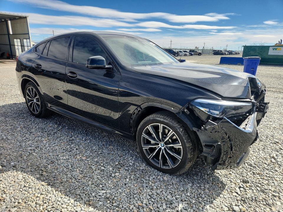 2020 BMW X6 VIN 5UXCY6C01L9C82879 COPART salvage auction — FRONT END, ID - SALVAGE CERTIFICATE OF TITLE, sold $24,300 on 2026-07-09 (photo 4)