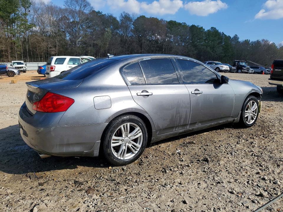 2010 Infiniti G37 VIN JN1CV6AR8AM454654 COPART salvage auction — FRONT END, Ga - Cert Of Title-Salvage, sold $300 on 2026-07-24 (photo 3)