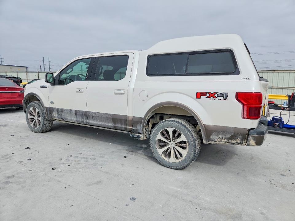 2018 Ford F-150 lightning VIN 1FTEW1EG4JFE16843 COPART salvage auction — SIDE, Tx - Salvage Vehicle Title, sold $13,900 on 2026-07-02 (photo 2)