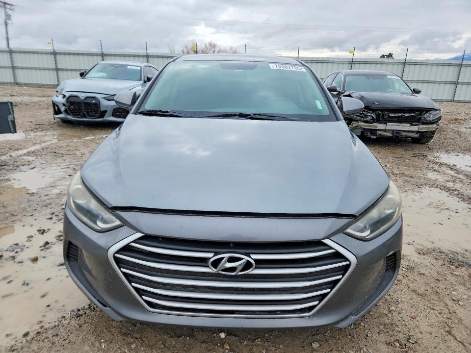 2018 Hyundai Elantra VIN KMHD74LF3JU556104 COPART salvage auction — REAR END, UT - SALVAGE CERTIFICATE, sold $1,850 on 2026-07-28 (photo 5)
