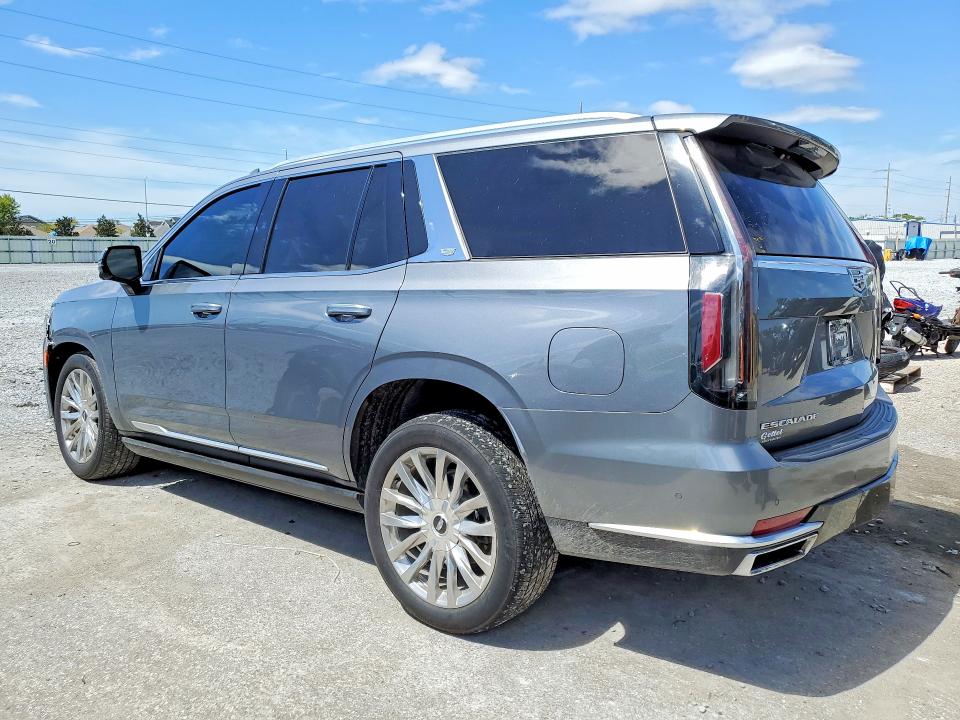 2022 Cadillac Escalade VIN 1GYS4CKL7NR155695 COPART salvage auction — FRONT END, Salvage Title, sold $23,300 on 2026-08-21 (photo 2)