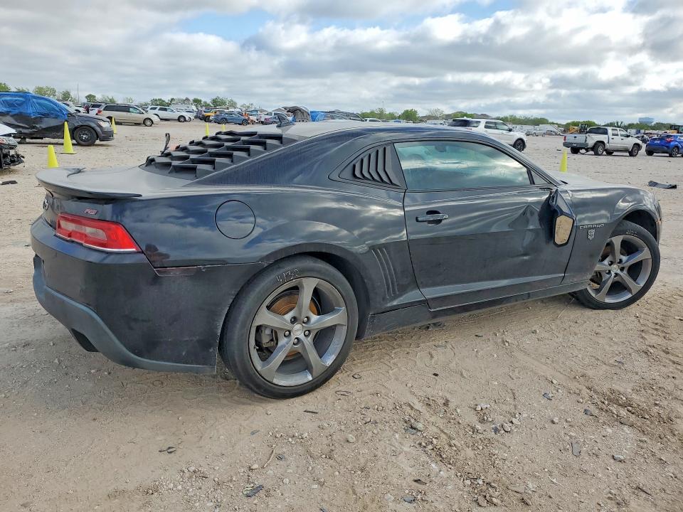 2014 Chevrolet Camaro VIN 2G1FC1E31E9147962 COPART salvage auction — SIDE, Tx - Salvage Vehicle Title, sold $2,650 on 2026-07-02 (photo 3)