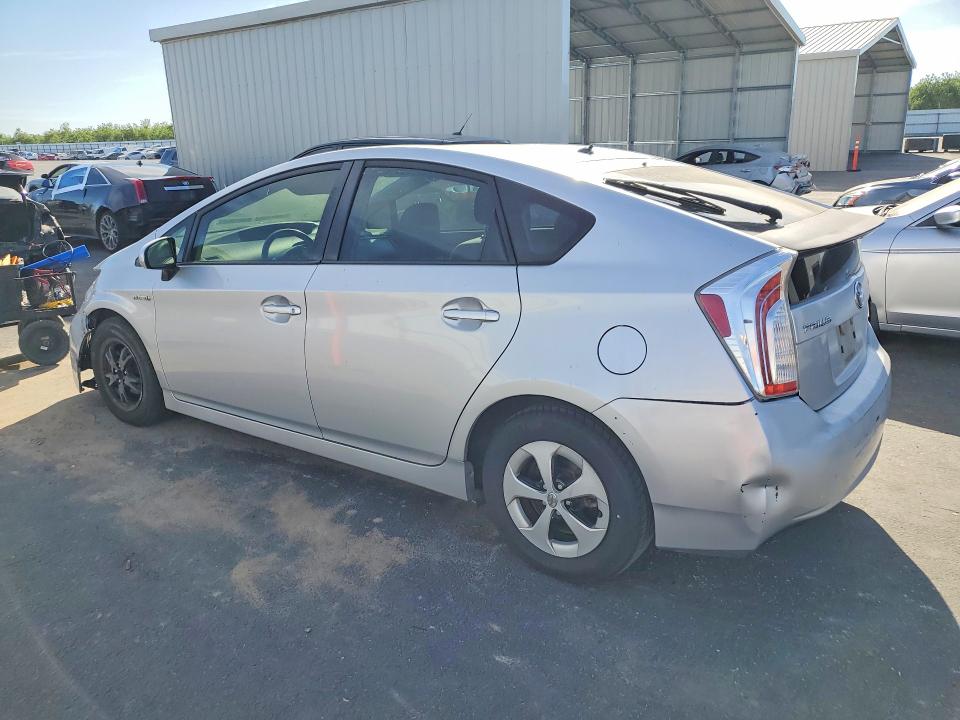 2012 Toyota Prius VIN JTDKN3DU0C5459366 COPART salvage auction — FRONT END, Ca - Salvage Certificate, sold $725 on 2026-07-27 (photo 2)