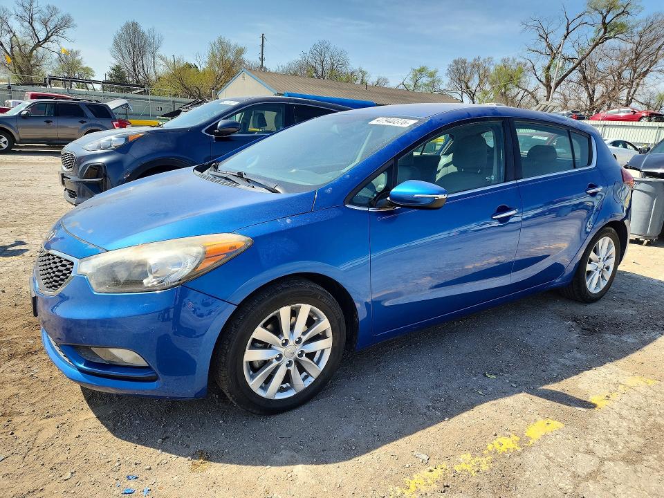 2015 Kia Forte VIN KNAFX5A83F5370925 COPART salvage auction — REAR END, Id - Salvage Certificate Of Title, sold $225 on 2026-07-27 (photo 1)