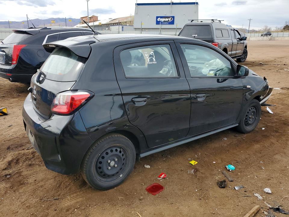 2023 Mitsubishi Mirage VIN ML32AUHJ1PH000596 COPART salvage auction — FRONT END, Id - Salvage Certificate Of Title, sold $1,150 on 2026-07-15 (photo 3)