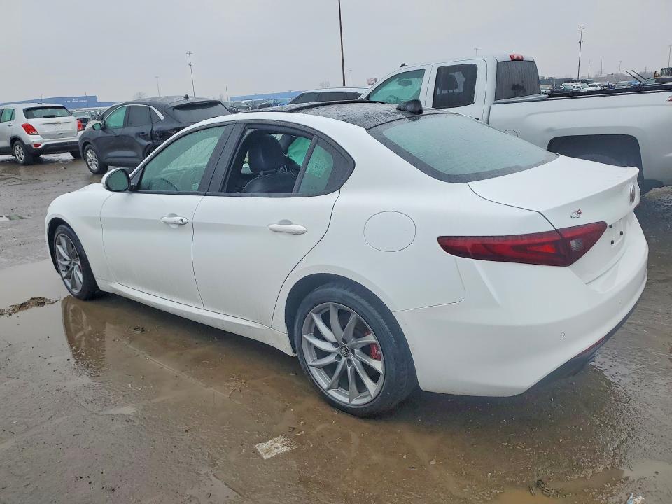 2023 Alfa romeo Giulia VIN ZARFANAN0P7673778 COPART salvage auction — FRONT END, Mi - Scrap Certificate Of Title, sold $3,650 on 2026-07-10 (photo 2)