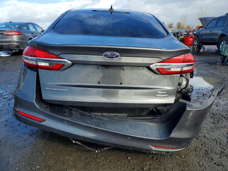 2020 Ford Fusion VIN 3FA6P0LU0LR135834 COPART salvage auction — REAR END, Salvage Title, sold $850 on 2026-07-21 (photo 6)